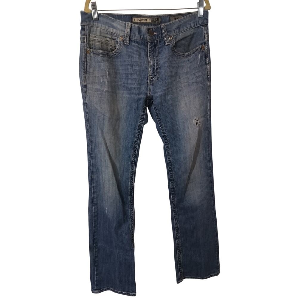 BKE Men's Straight Jeans - Blue